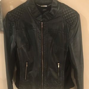 Express faux leather jacket